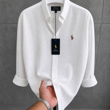 Premium Oversize Erkek Gömlek - Beyaz