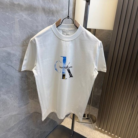 Calvin Klein CK Logo Baskılı Beyaz Tişört