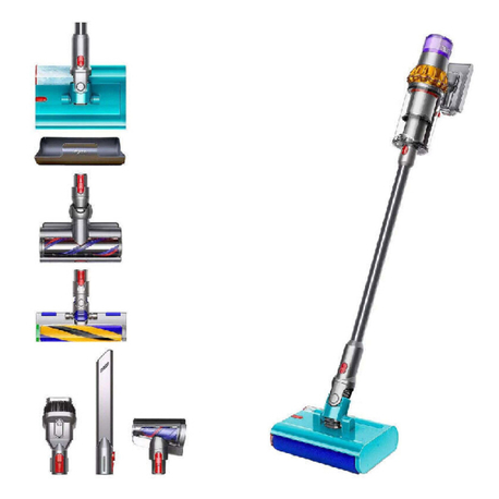 Dyson V15s Detect Submarine™ ıslak ve kuru temizleme özellikli kablosuz süpürge