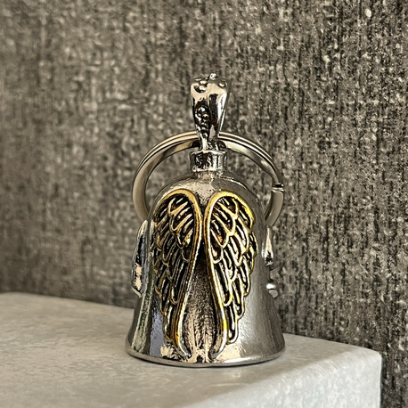 Guardian Bell Vintage Muhafız Melek Motosiklet Çanı Altın