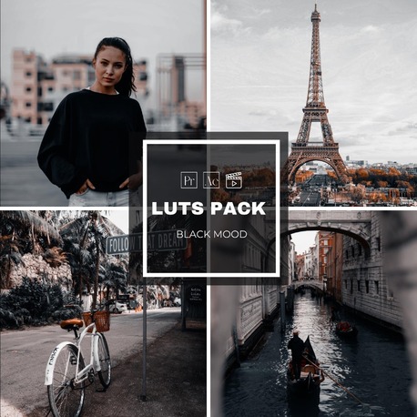 Black Mood - LUTs Pack