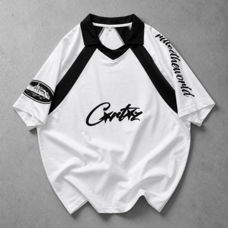 Corteiz - Beyaz Oversize T-Shirt