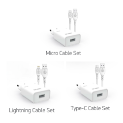 Jopus Rapido USB 18W Lightning Set/Type-C Set/Micro Set