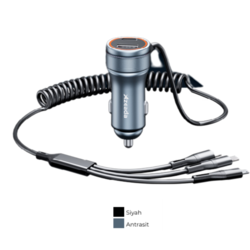 Simex Black Line 60W Araç İçi Şarj Cihazı