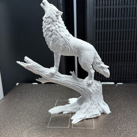 Uluyan Kurt 3D Baskı Figür
