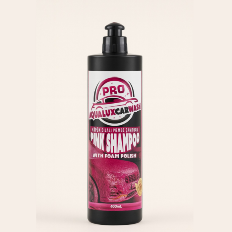 Oto Şampuan Cilalı Pembe Köpük Cilalı Oto Şampuan Ultra Kalite Pink Foam