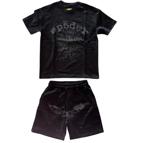 sp5der Baggy Full Siyah Takım