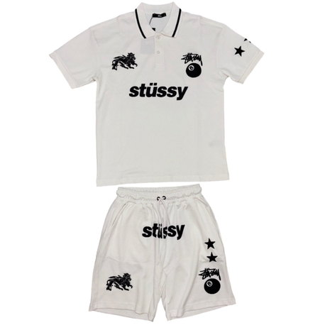 Stüssy Baggy Premium Takım Beyaz