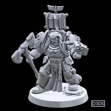 Librarian in Terminator Armour