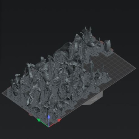 ÖZEL İLAN, 40x40mm base + squigs