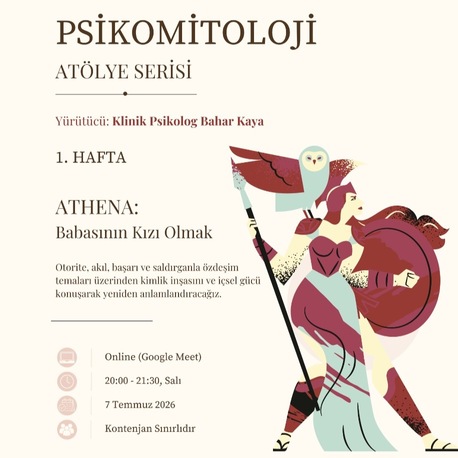 Psikomitoloji - Athena Atölyesi (7 Temmuz 2026)