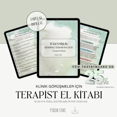 TÜKENMİŞLİK KENDİNLE TEKRAR BAĞ KUR (DİJİTAL BELGE)
