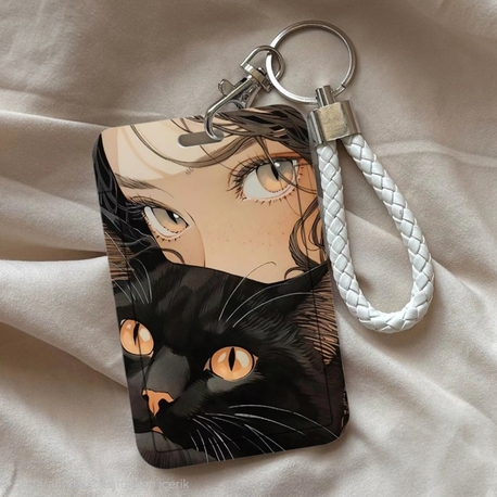 Anime Detaylı Yaka Kartlığı 