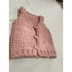  puffy fine bebek yeleği (1, 1.5 yaş için) 
