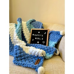 Mavinin Tonları Puffy Bebek&TV Battaniyesi