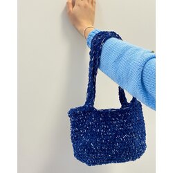 Crochet Velvet Bag 