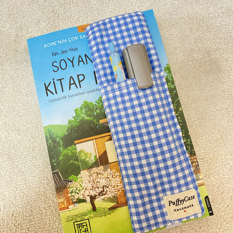 Mini kalemlik arkası lastikli (desen seçebilirsiniz)