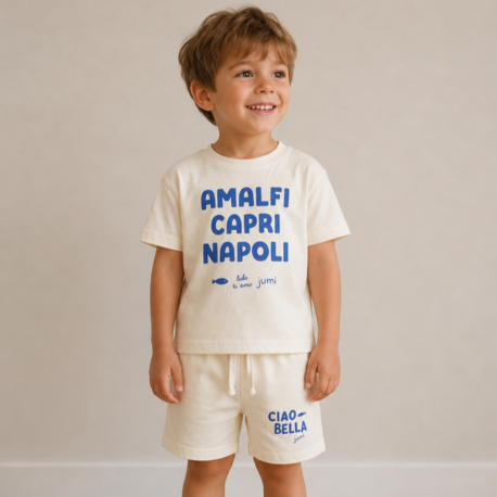 %100 Pamuk Amalfi Unisex Takım