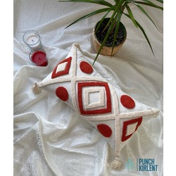 Punch Kırlent Krem Kremit 30x50cm