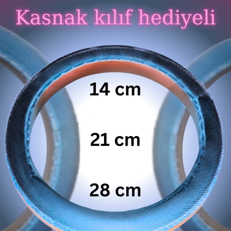 28-21-14 cm 3 Adet Yuvarlak İğneli Kasnak