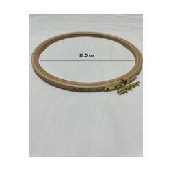 Allizol Vidalı Ahşap Nakış Kasnağı (AL 202-4), Punch Kasnağı (18,5 CM'LİK TEK KASNAK)