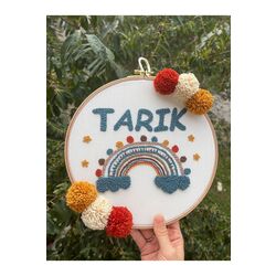 30 Cm Bebek Kapı Süsü/ Hastane Odası Kapı Süsü/isimli Kapı Süsü, Isimli Duvar Panosu, Punch