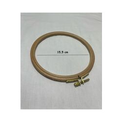 Allizol Vidalı Ahşap Nakış Kasnağı (AL 202-3), Punch Kasnağı (15,5 CM'LİK TEK KASNAK)
