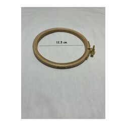 Allizol Vidalı Ahşap Nakış Kasnağı (AL 202-1), Punch Kasnağı (12,5 CM'LİK TEK KASNAK)