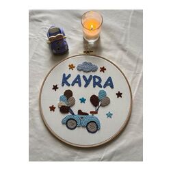 30cm- Bebek Kapı Süsü/ Hastane Odası Kapı Süsü/isimli Kapı Süsü, Isimli Duvar Panosu, Punch