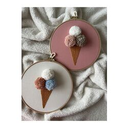 21,5cm 2'li Set Bebek Odası Dekoratif Duvar Süsü, Dekoratif Duvar Panosu, Bebek Kapı Süsü
