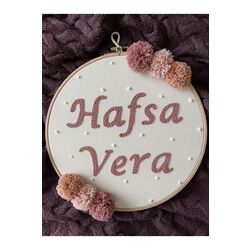 30 Cm Bebek/çocuk Odası Isimli Kapı Süsü/punch Nakis Duvar Panosu/bebek Hediyelik Hastane Kapı Süsü