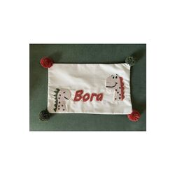 Bebek Dekoratif Kırlent/isimli Bebek Takı Yastığı /Bebek Dekoratif Yastık Kılıfı/ Punch Nakışlı