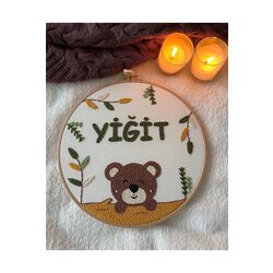 30cm- Bebek Kapı Süsü/ Hastane Odası Kapı Süsü/isimli Kapı Süsü, Isimli Duvar Panosu, Punch