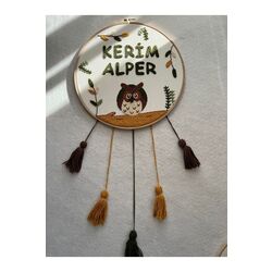 30cm- Bebek Kapı Süsü/ Hastane Odası Kapı Süsü/isimli Kapı Süsü, Isimli Duvar Panosu, Punch