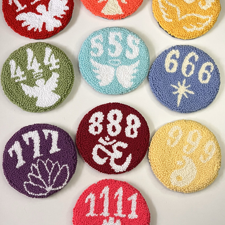 Angel Numbers Coasters