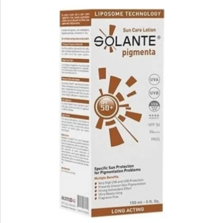 Solante Pigmenta SPF 50+ Lotion 150 ml 