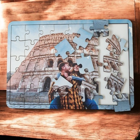 Baskılı Ahşap Puzzle
