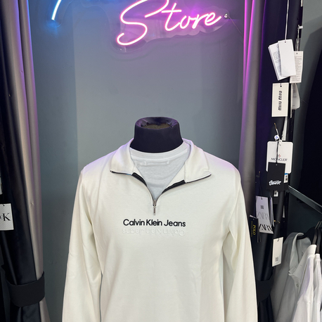 Calvin Klein Yarım Fermuar – A Kalite Premium Kumaş