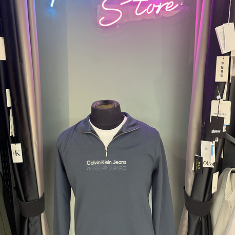 Calvin Klein Yarım Fermuar – A Kalite Premium Kumaş