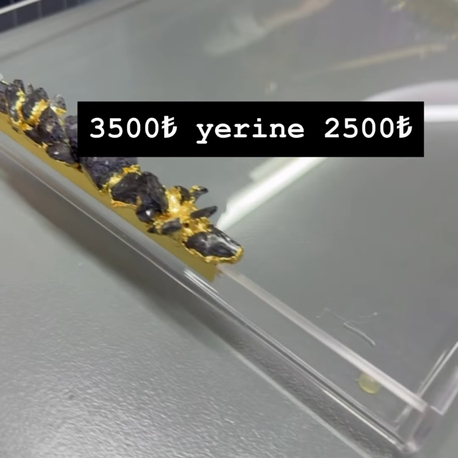doğaltaşlı pleksi tepsi