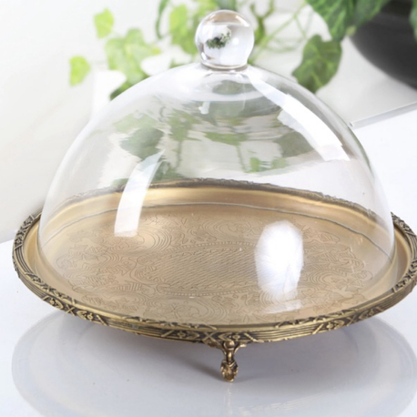 METAL 30 CM KAPAKLI FANUS ANTİK