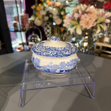 Spode Heritage Blue Italian Porselen Şekerlik