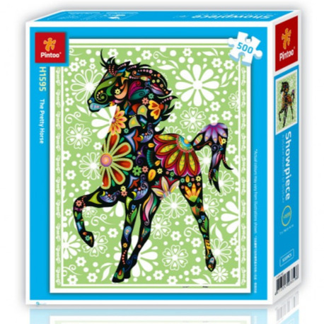 Pintoo ''The Colorful Horse'' 500 Parça