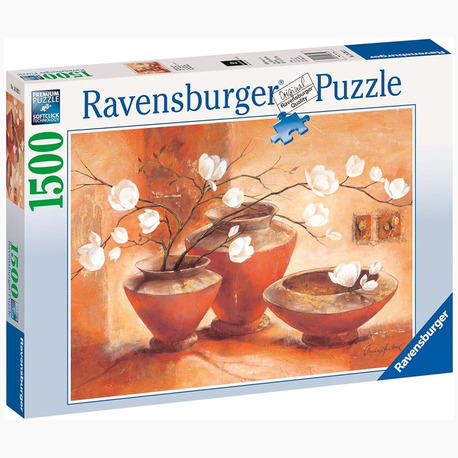 Ravensburger ''Beyaz Manolyalar'' 1500 Parça
