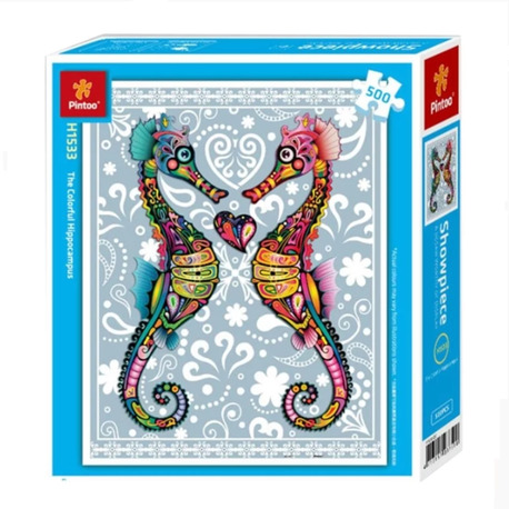 Pintoo ''The Colorful Hippocampus'' 500 Parça