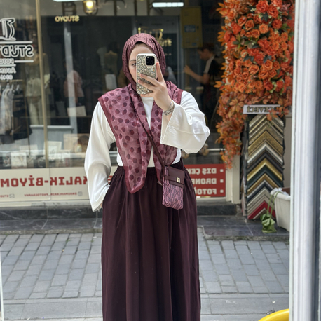 Tensel Etek Bordo (cepli)