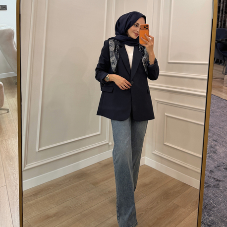 Zra Model Kemerli Denim Pantolon 