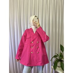 BLAZER CEKET PEMBE