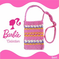 QuatrE Barbie serisi çocuk çantası