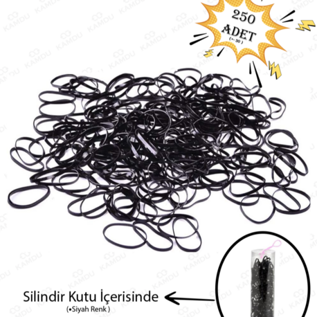 250 ADET'TEN 4 PAKET LASTİKLİ TOKA